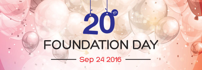 arroWebs celebrated its 20th Foundation Day with loads of fun and enthusiasm